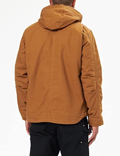 Carhartt Men's Relaxed Fit Washed Duck Sherpa-Lined Utility Jacket